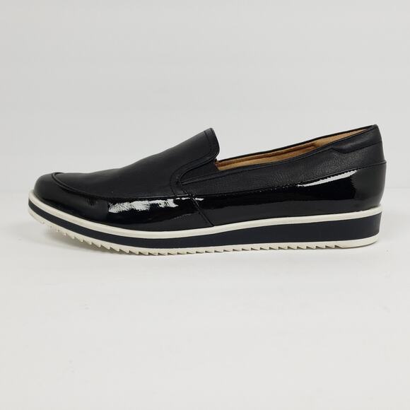 Naturalizer Rome Womens Size 8 Black Slip On Casual Comfort Loafer Shoes - Picture 3 of 10